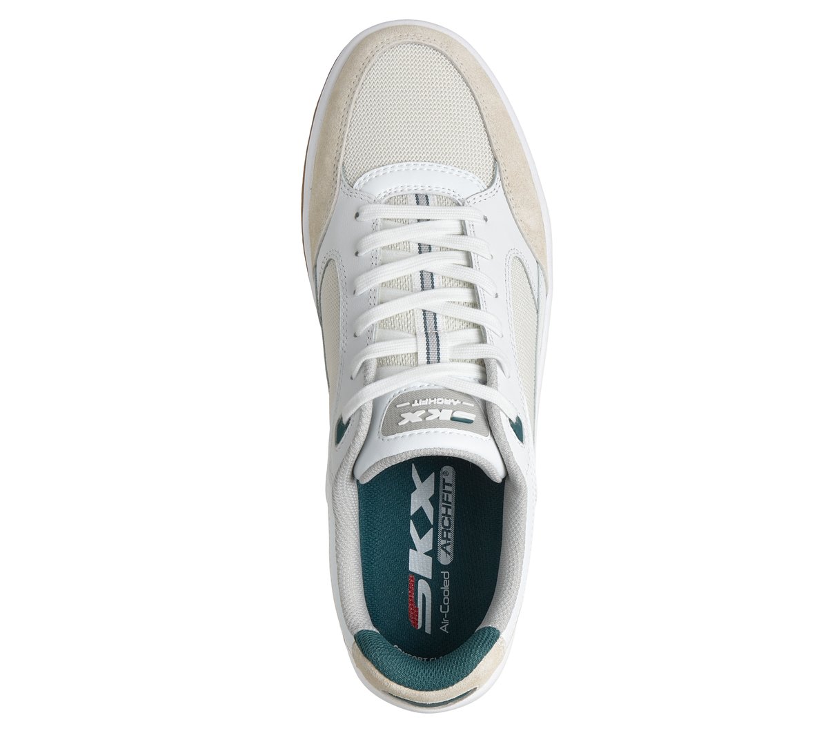 Arch Fit Wave — WHITE / GREEN