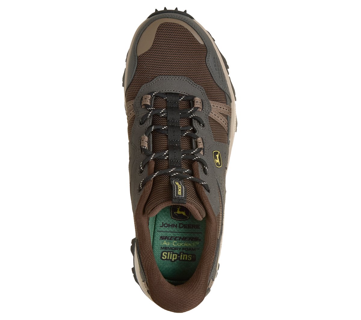 Skechers Slip-ins John Deere Relaxed Fit: Equalizer 5.0 Trail - Harvest — BROWN / BLACK