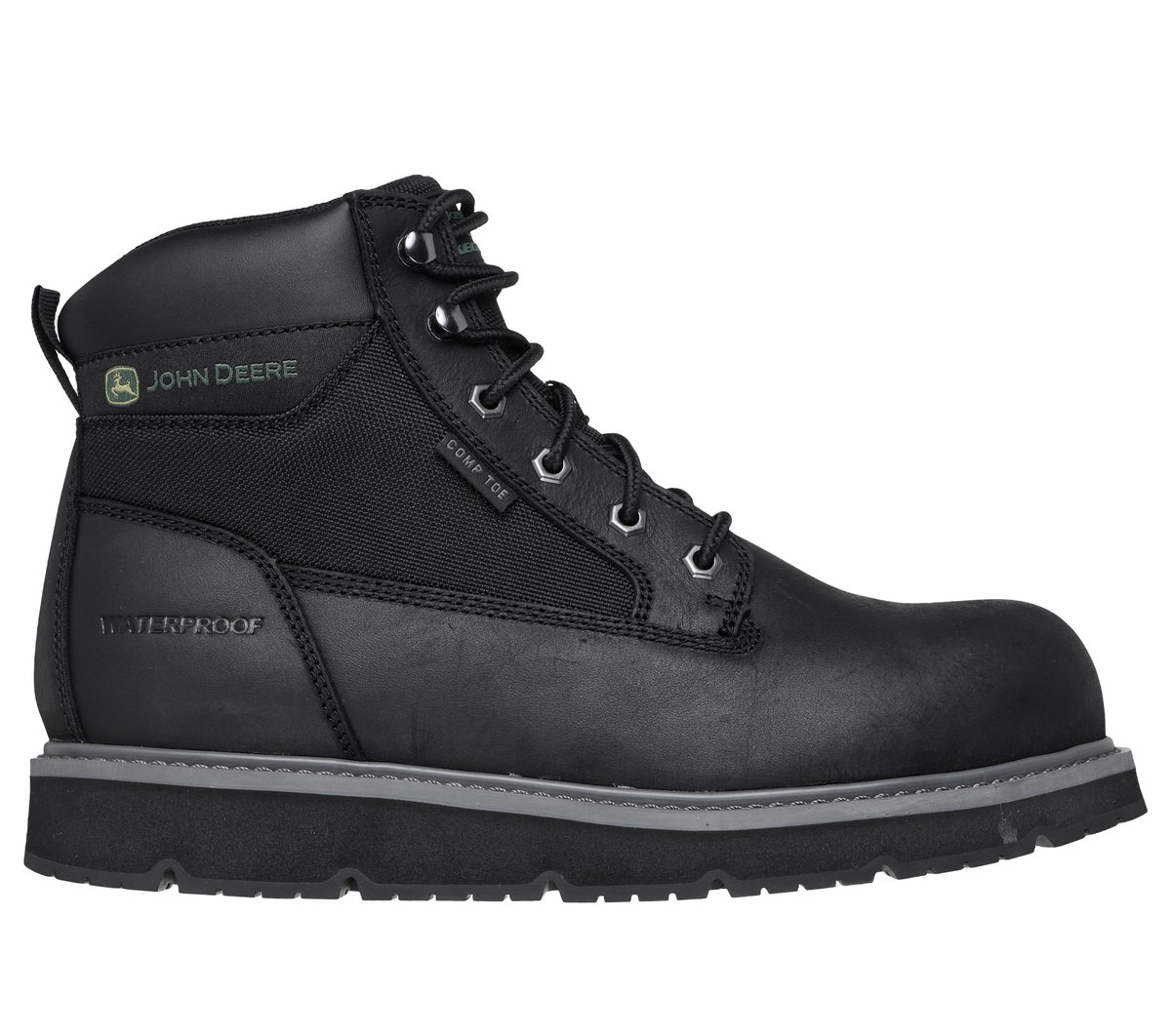 John Deere Waterproof: Flex-Wedge Ranger - Hollow Rapids — BLACK