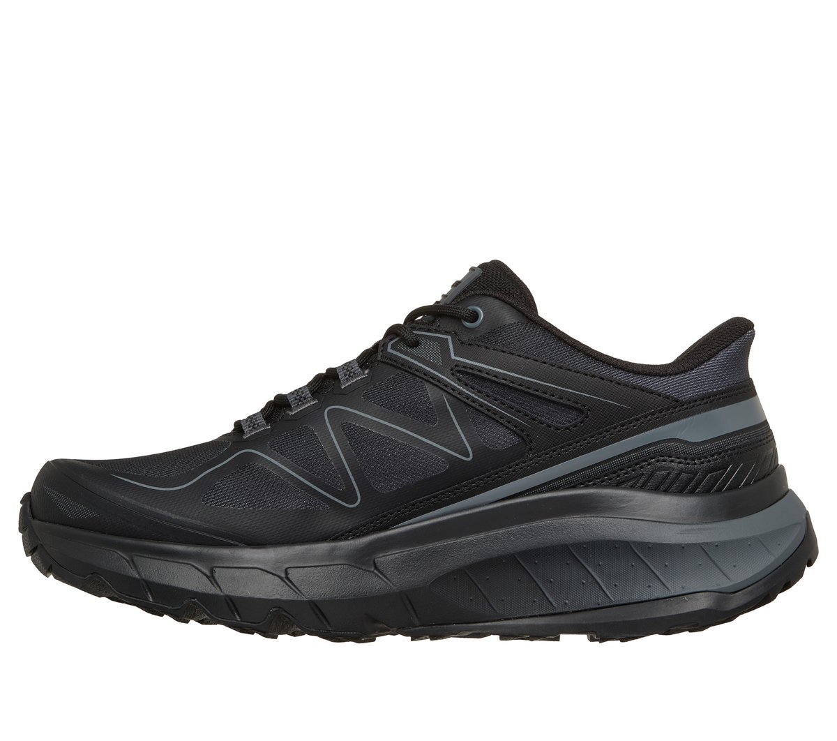 Skechers Slip-ins John Deere Waterproof Relaxed Fit: D'Lux Pro - Reel Cutting — BLACK
