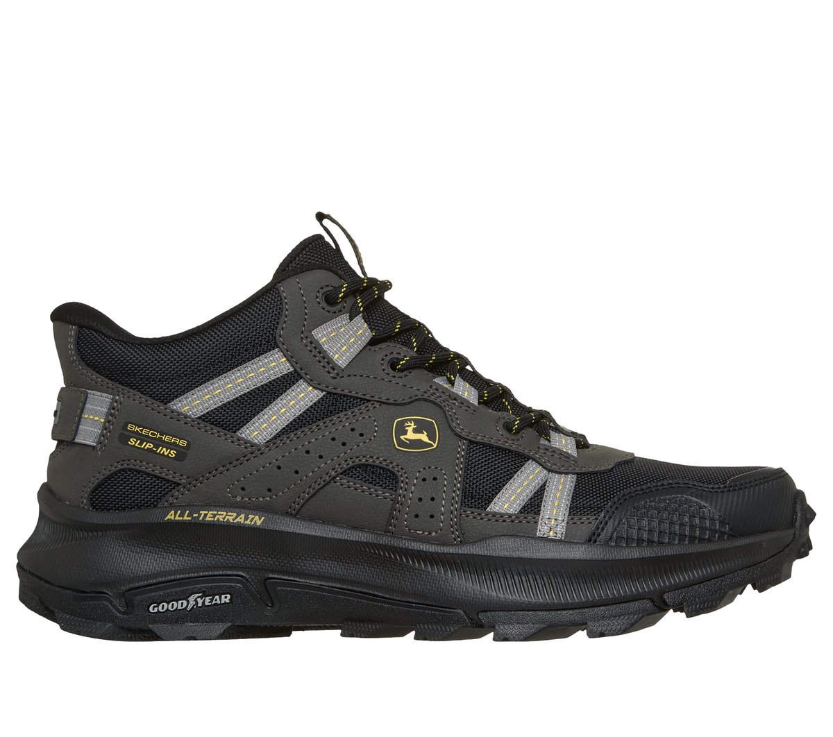 Skechers Slip-ins John Deere: Equalizer 5.0 Trail - Row Crop — BLACK