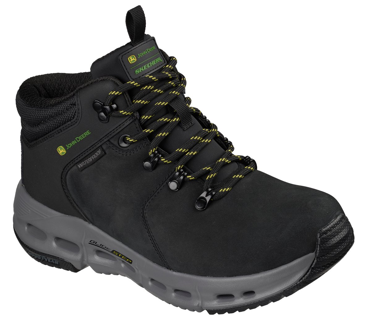 John Deere Waterproof Relaxed Fit: Glide-Step Turbine - Igniter — BLACK / GRAY