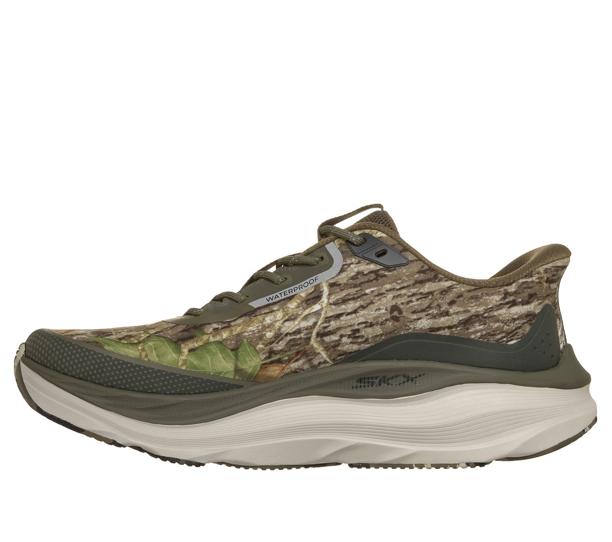 Skechers Slip-ins John Deere Waterproof: Max Run - Terran — OLIVE / MULTI