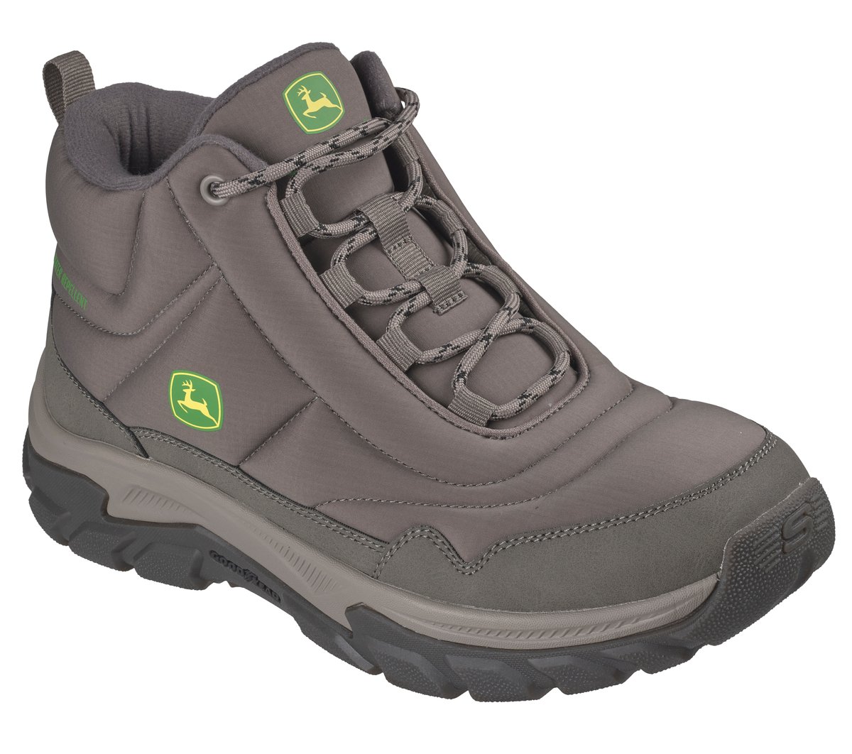 John Deere Relaxed Fit: Respected 2.0 - Puff Ridge — DARK TAUPE