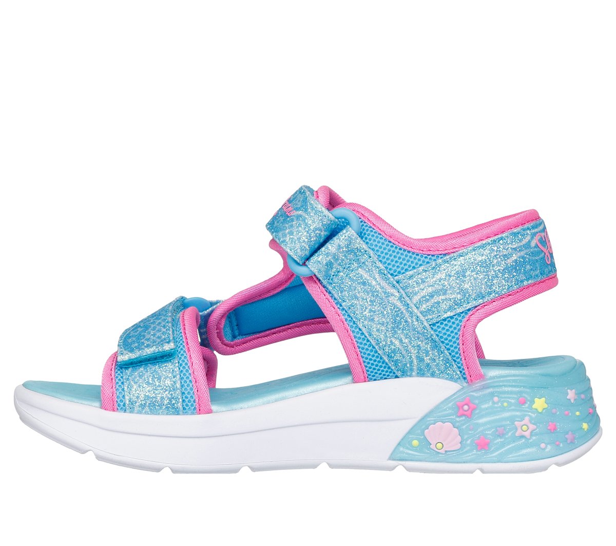 S-Lights: Mermaid Dreams Sandal — BLUE / MULTI
