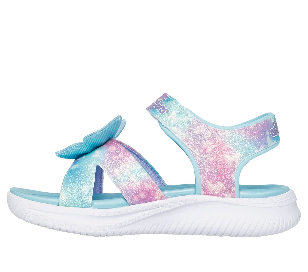 Jumpsters Sandal - Butterfly Brites — AQUA / MULTI