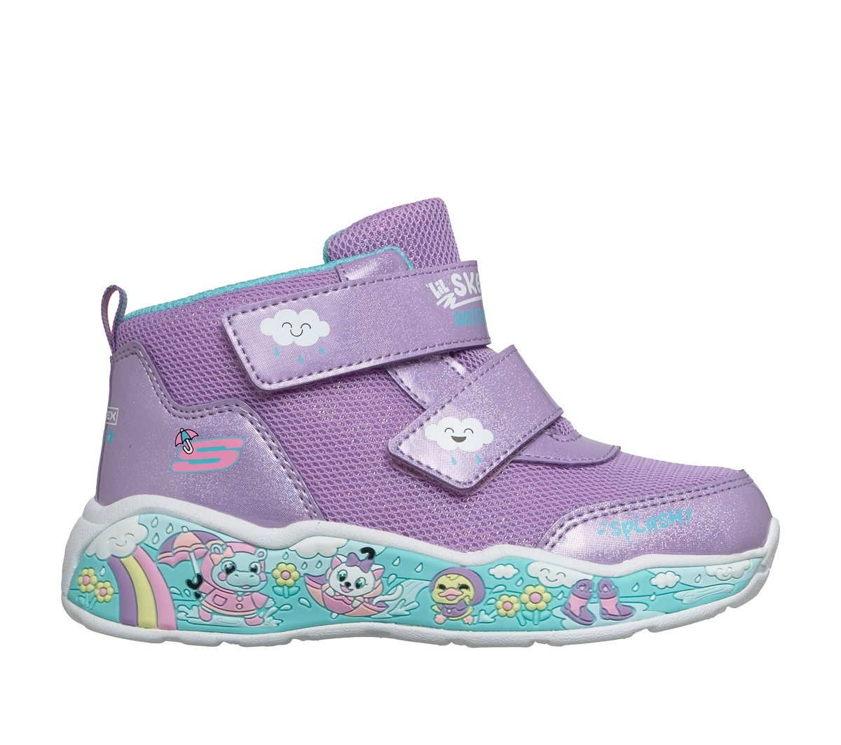 Waterproof: Play Scene - Sweetie Splash — LAVENDER / TURQUOISE