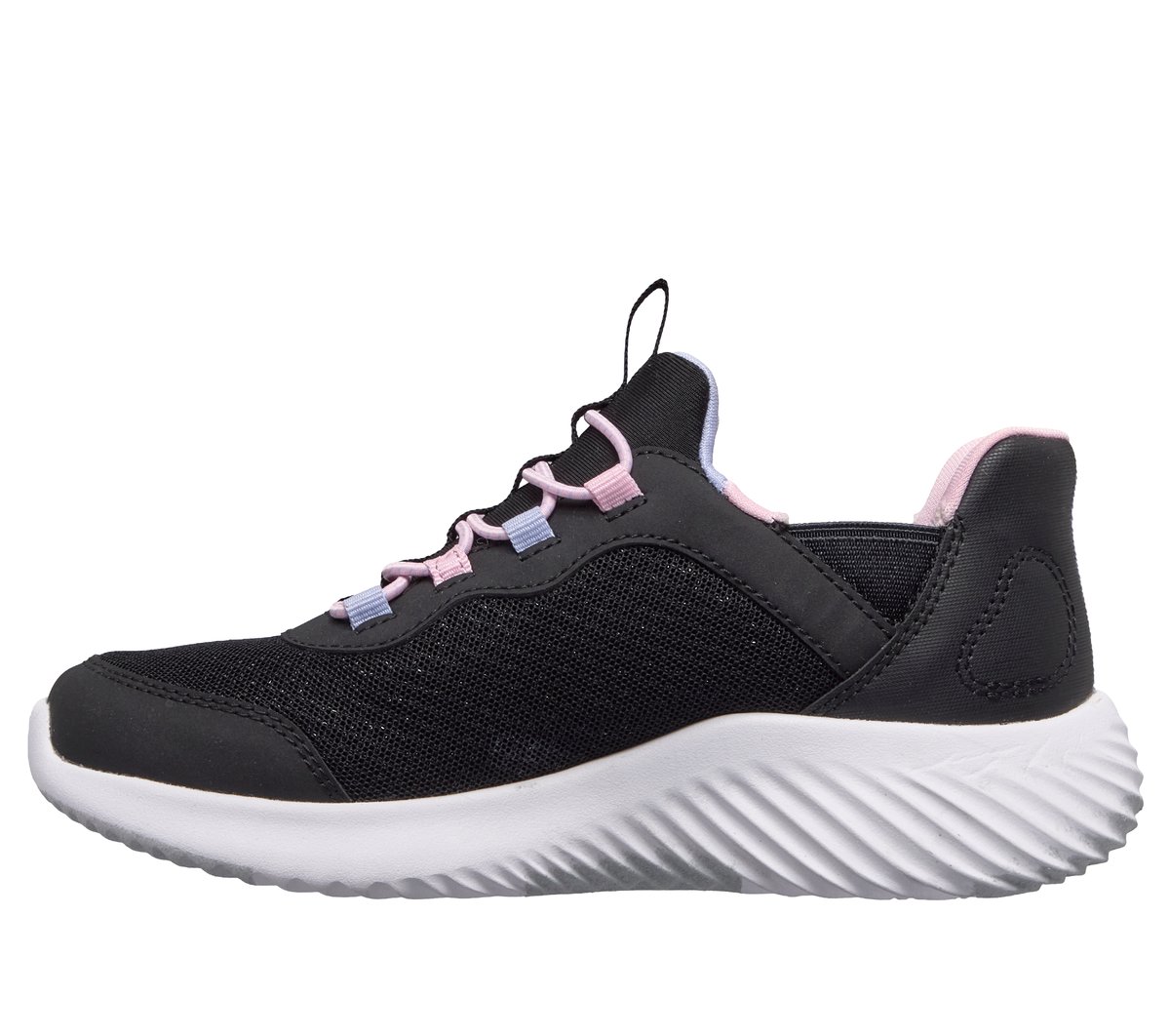 Skechers Slip-ins: Bounder - Simple Cute — BLACK