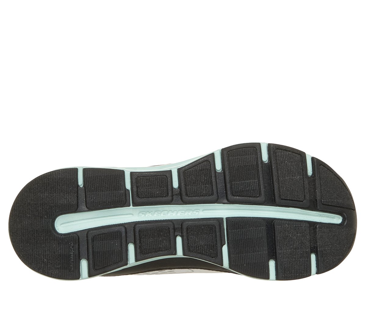 Skechers Slip-ins: Glide-Step   - Vista Lane — WHITE / TURQUOISE