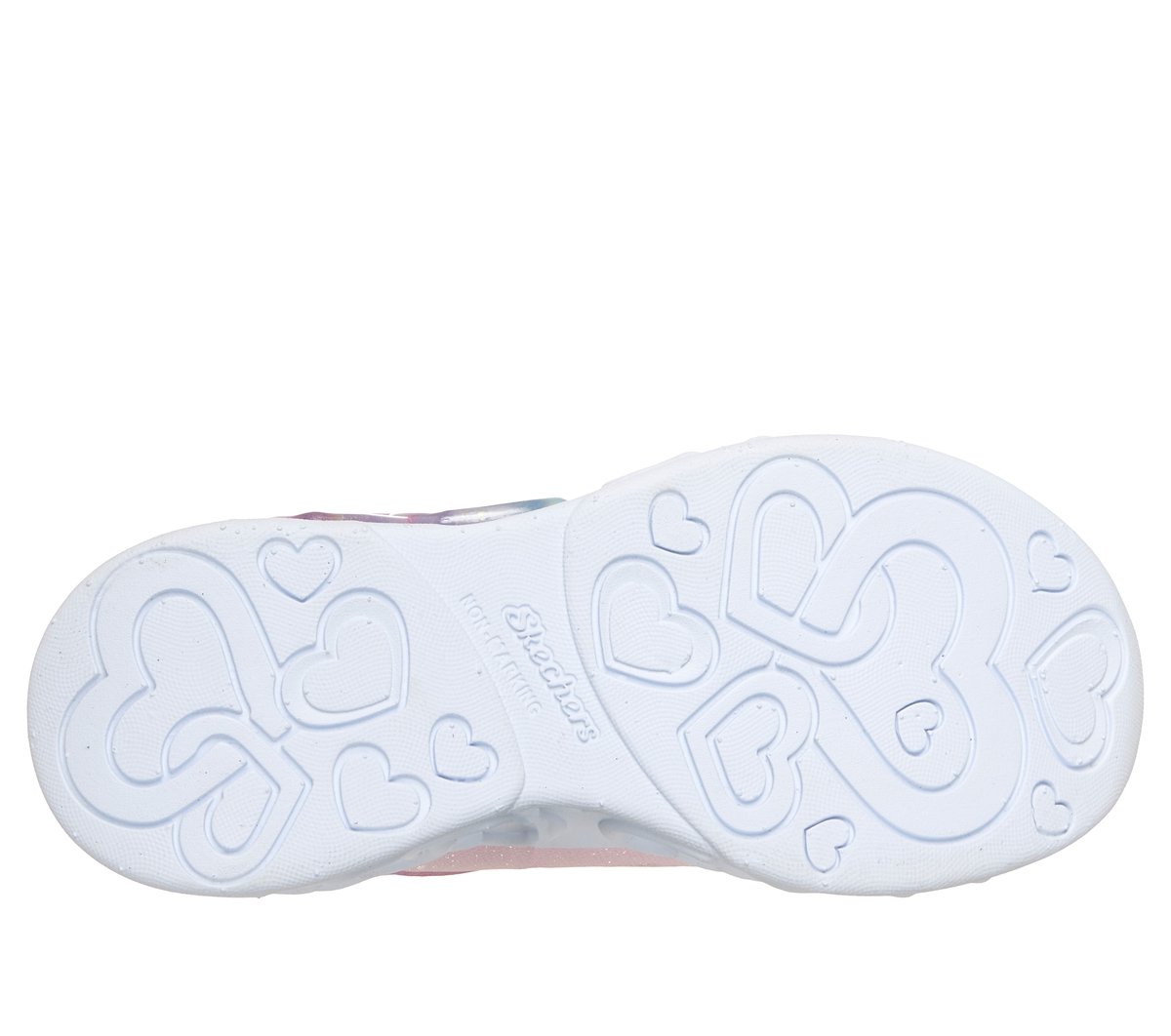 Skechers Slip-ins: Infinite Heart Lights -  Sparkle Heart — LIGHT PINK