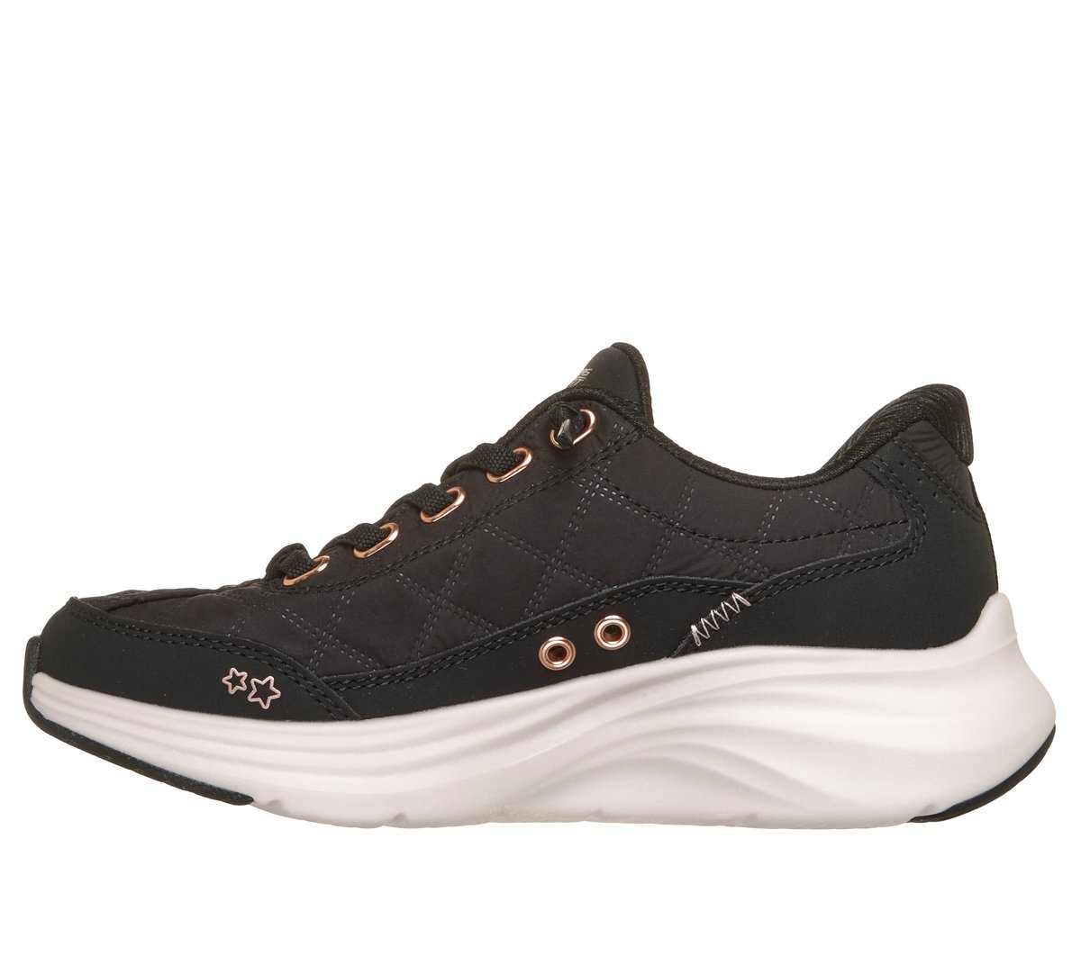 Skechers Slip-ins: Contour Foam - Cozy Fit — SCHWARZ / ROSÉGOLD
