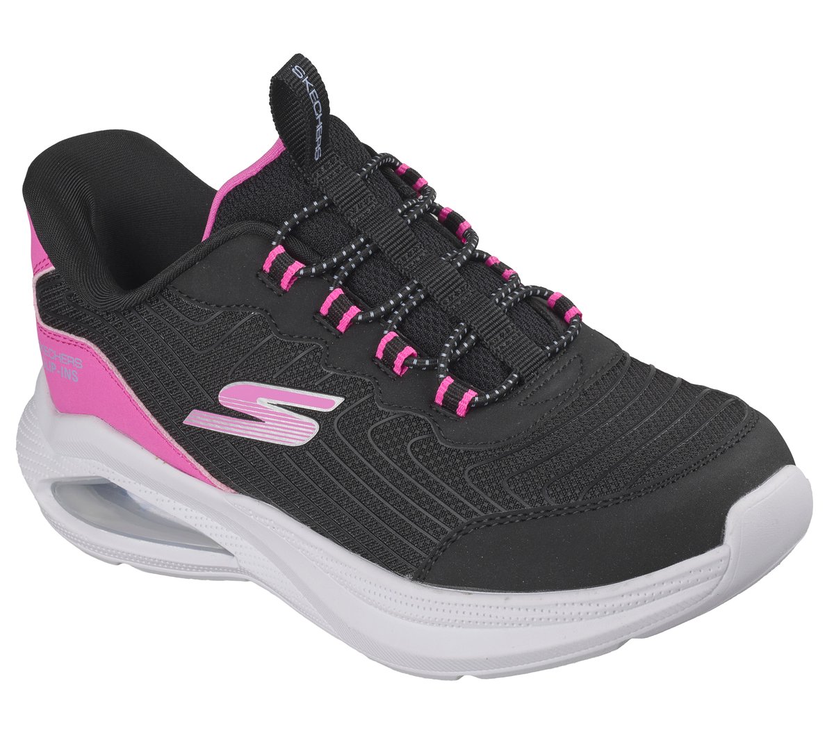 Skechers Slip-ins: Microspec Max Velocity - Jump Pop — BLACK / MULTI