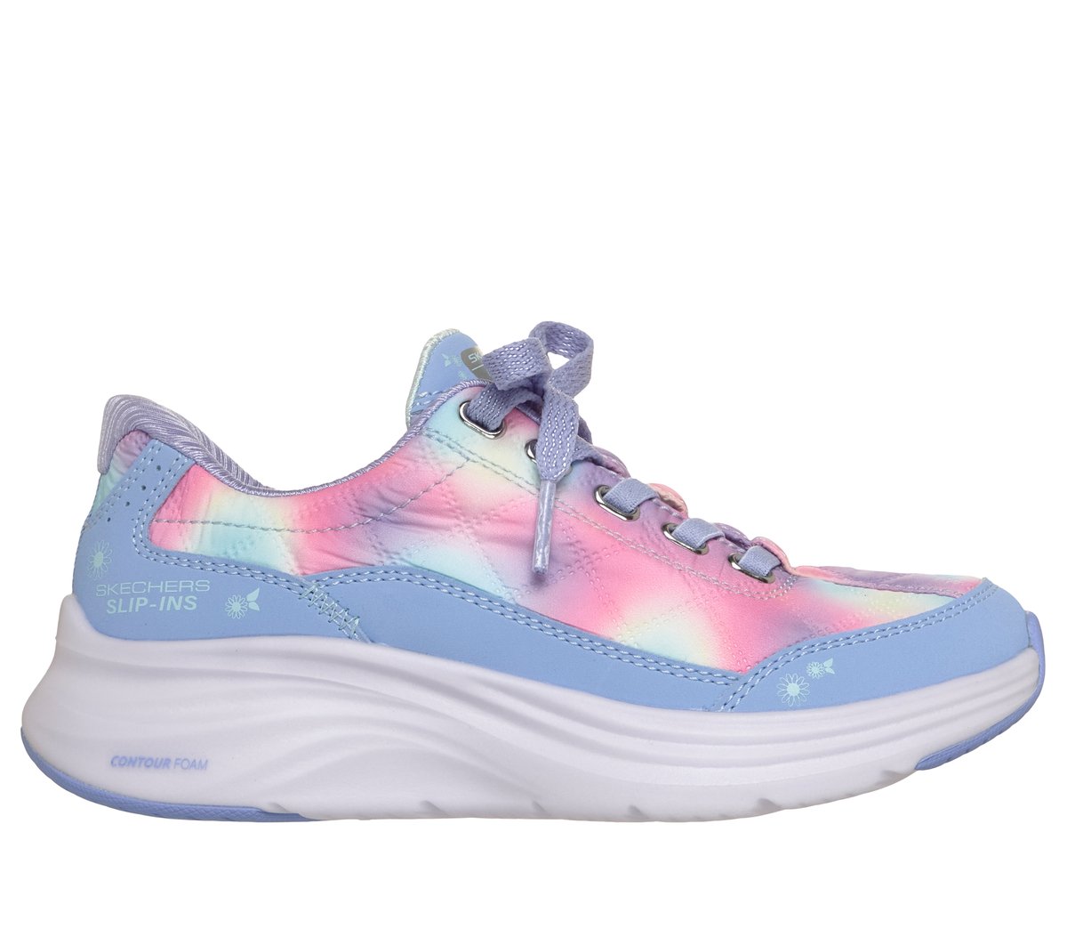 Skechers Slip-ins: Contour Foam - Cozy Fit Rainbow Active