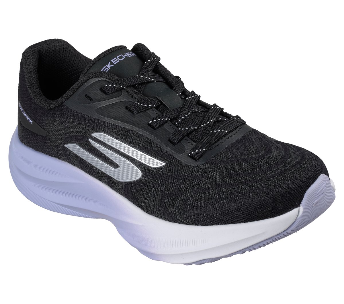 Skechers Aero Spark - Speedwave — BLACK / PURPLE