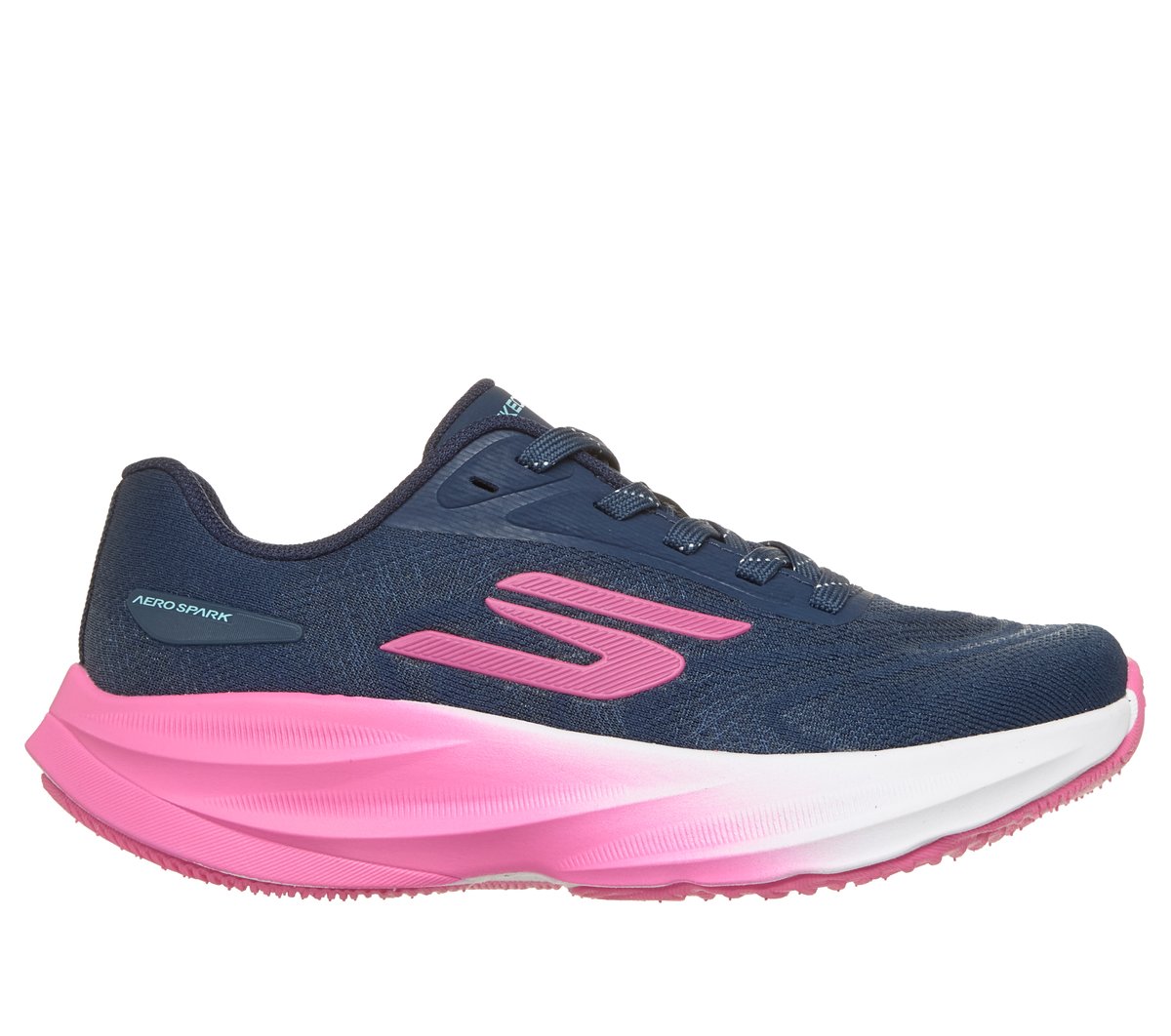Skechers Aero Spark - Speedwave — NAVY / HOT PINK