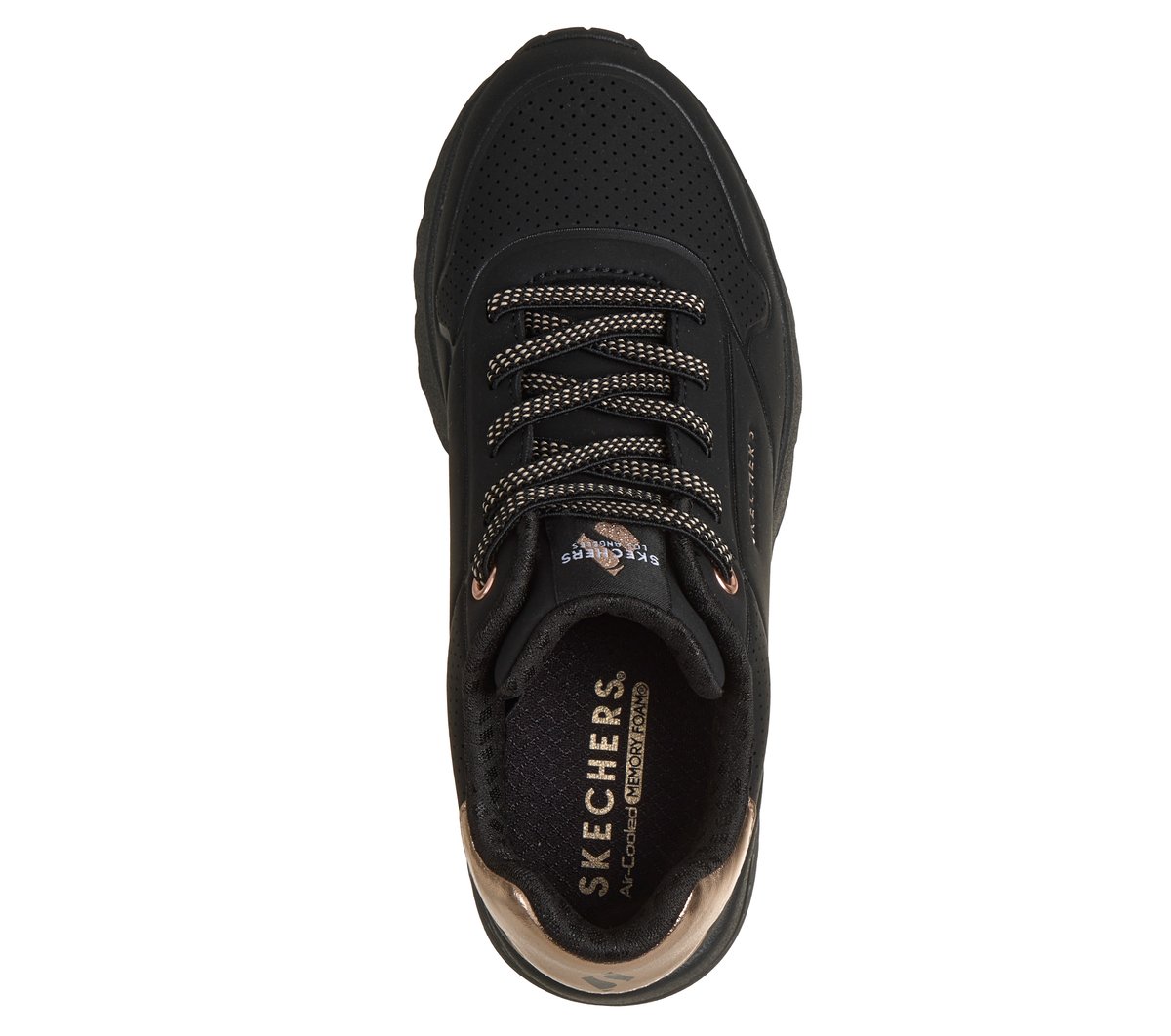 UNO Lite — BLACK / ROSE GOLD
