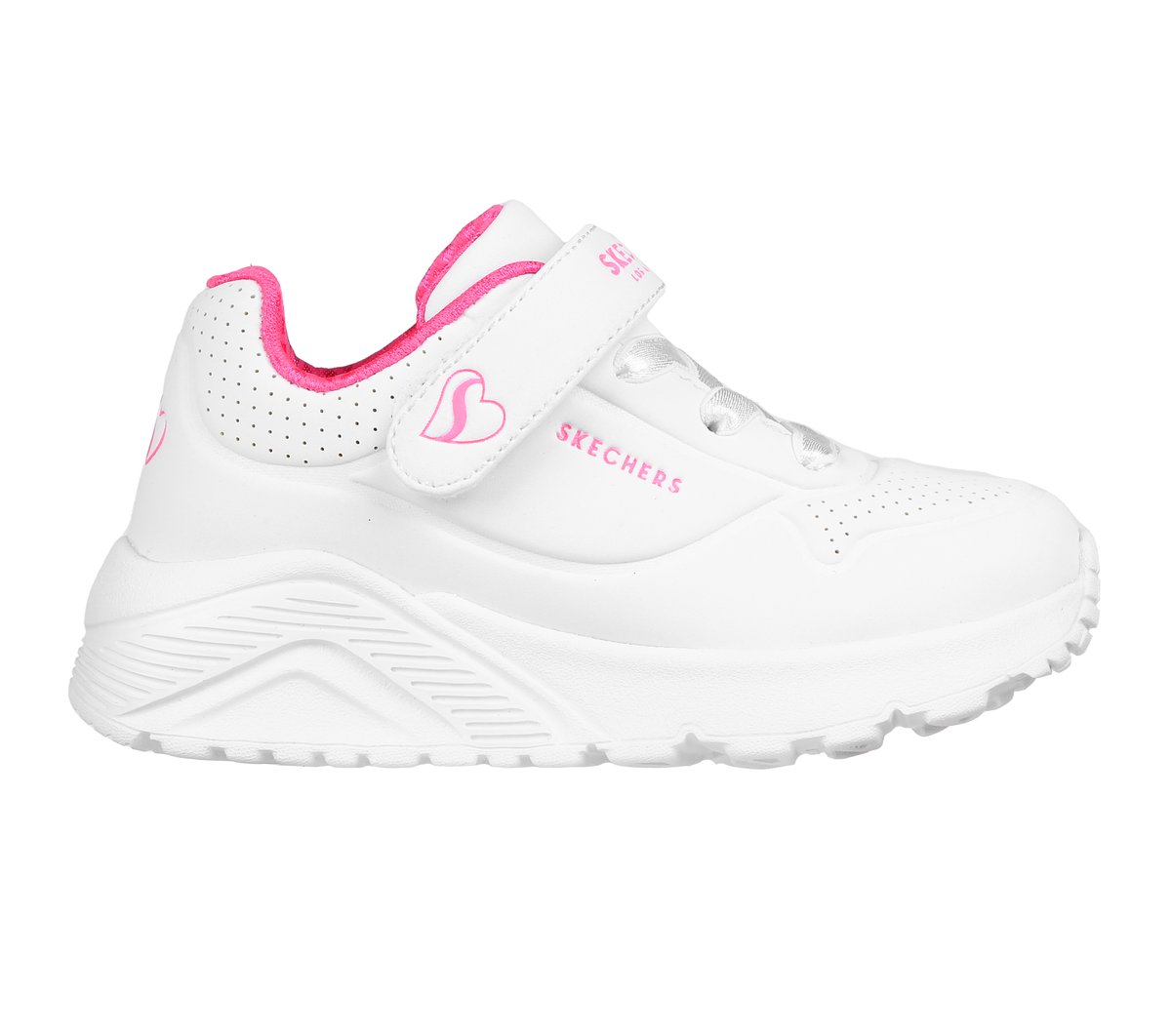 Uno Lite — WHITE / HOT PINK