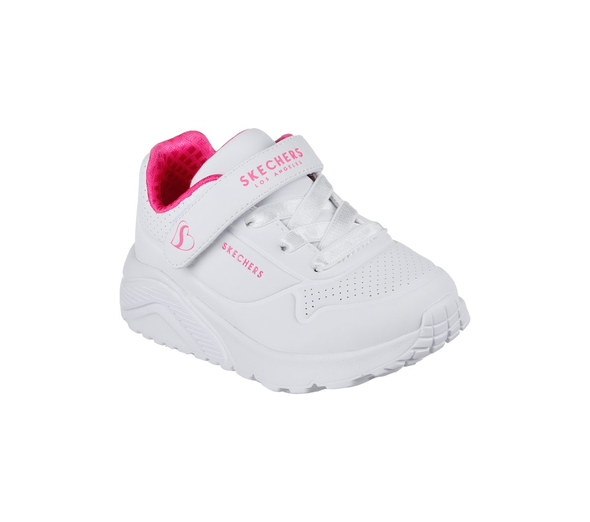 Uno Lite — WHITE / HOT PINK