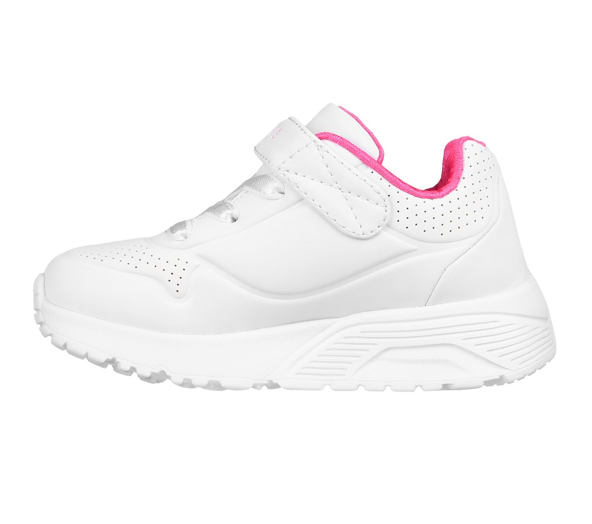 Uno Lite — WHITE / HOT PINK