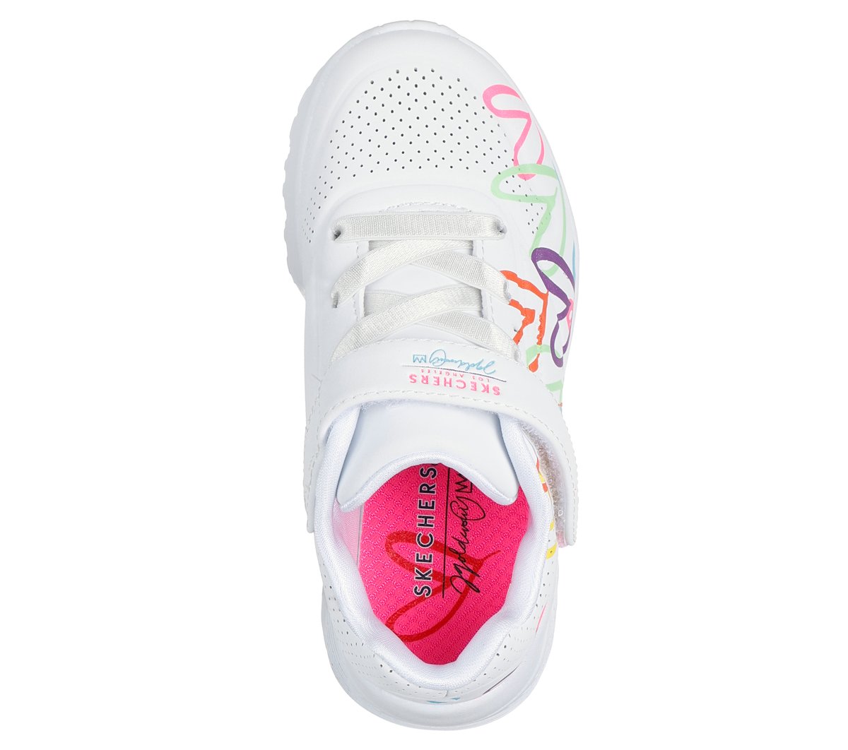 Skechers x JGoldcrown: UNO Lite - Love Levitate — WHITE / MULTI