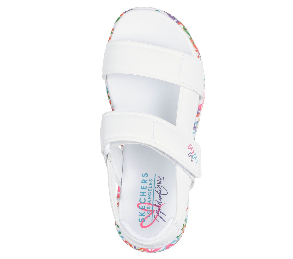 JGoldcrown: UNO Lite Sandal - Sunny Love — WHITE / MULTI
