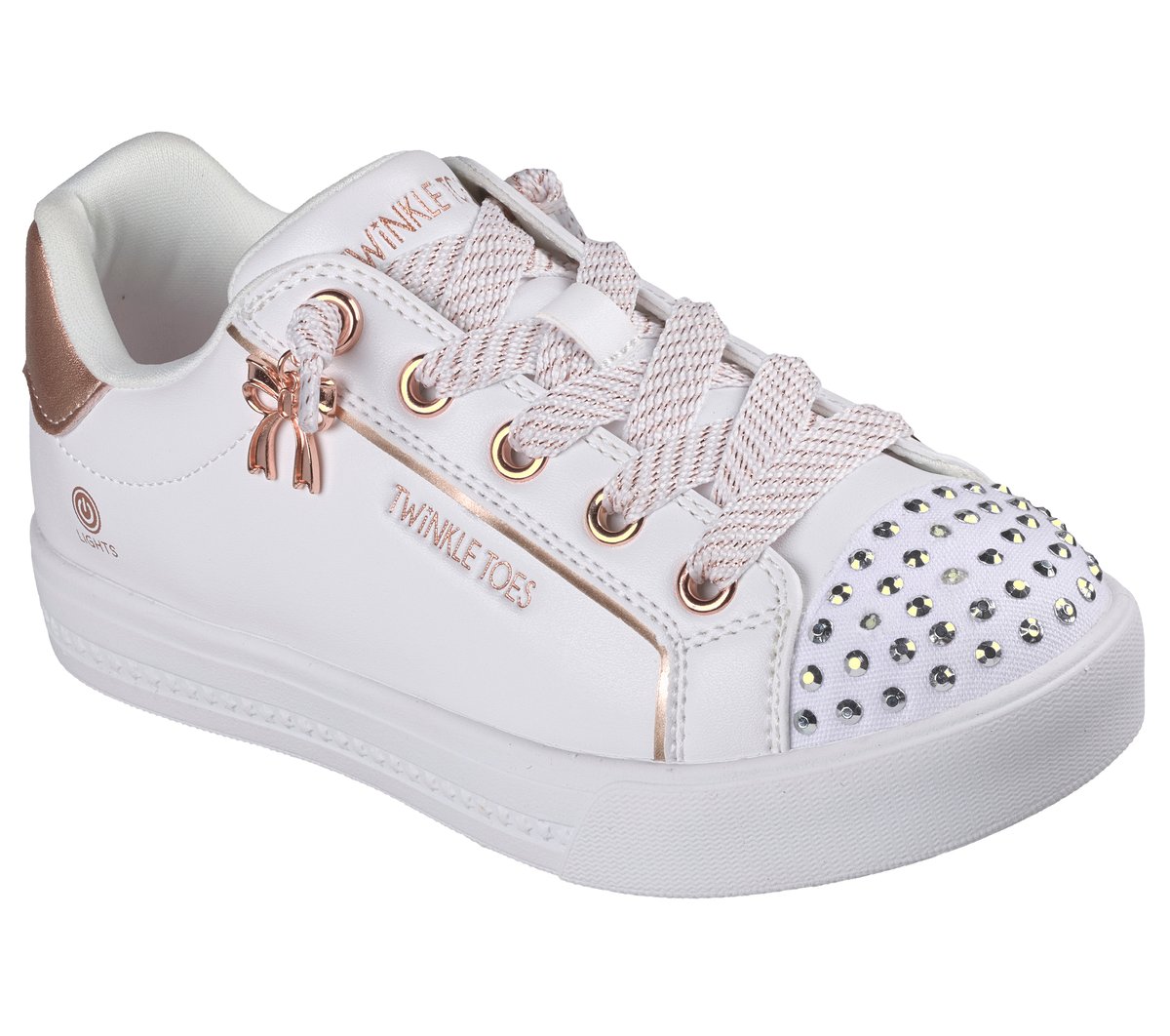 Twinkle Toes: Twinkle Star — WHITE / ROSE GOLD