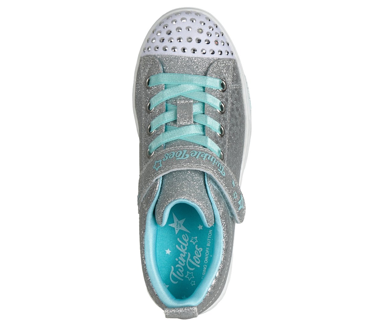 Twinkle Toes: Heart Steps - Shimmering Star — SILVER