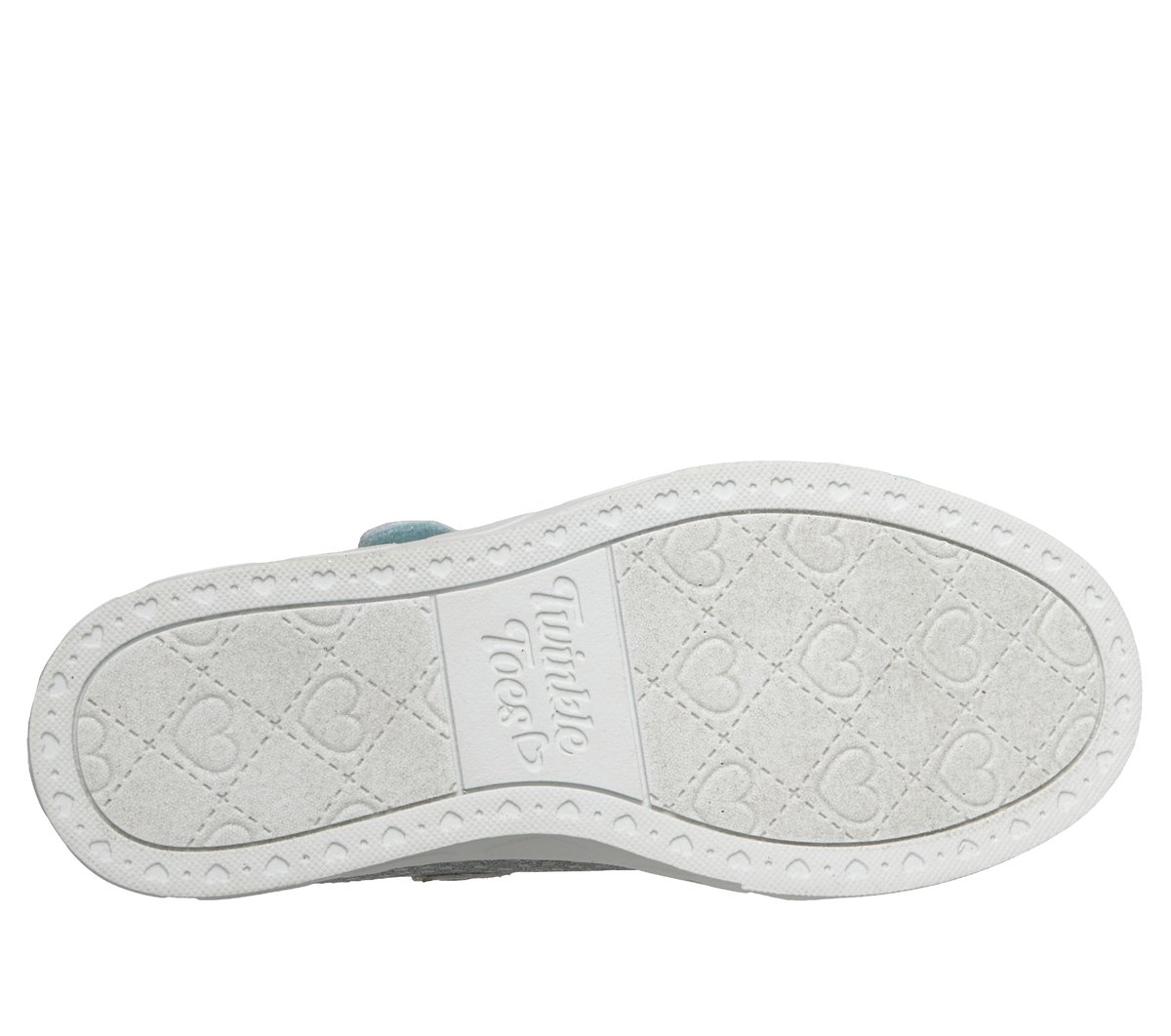 Twinkle Toes: Heart Steps - Shimmering Star — SILVER