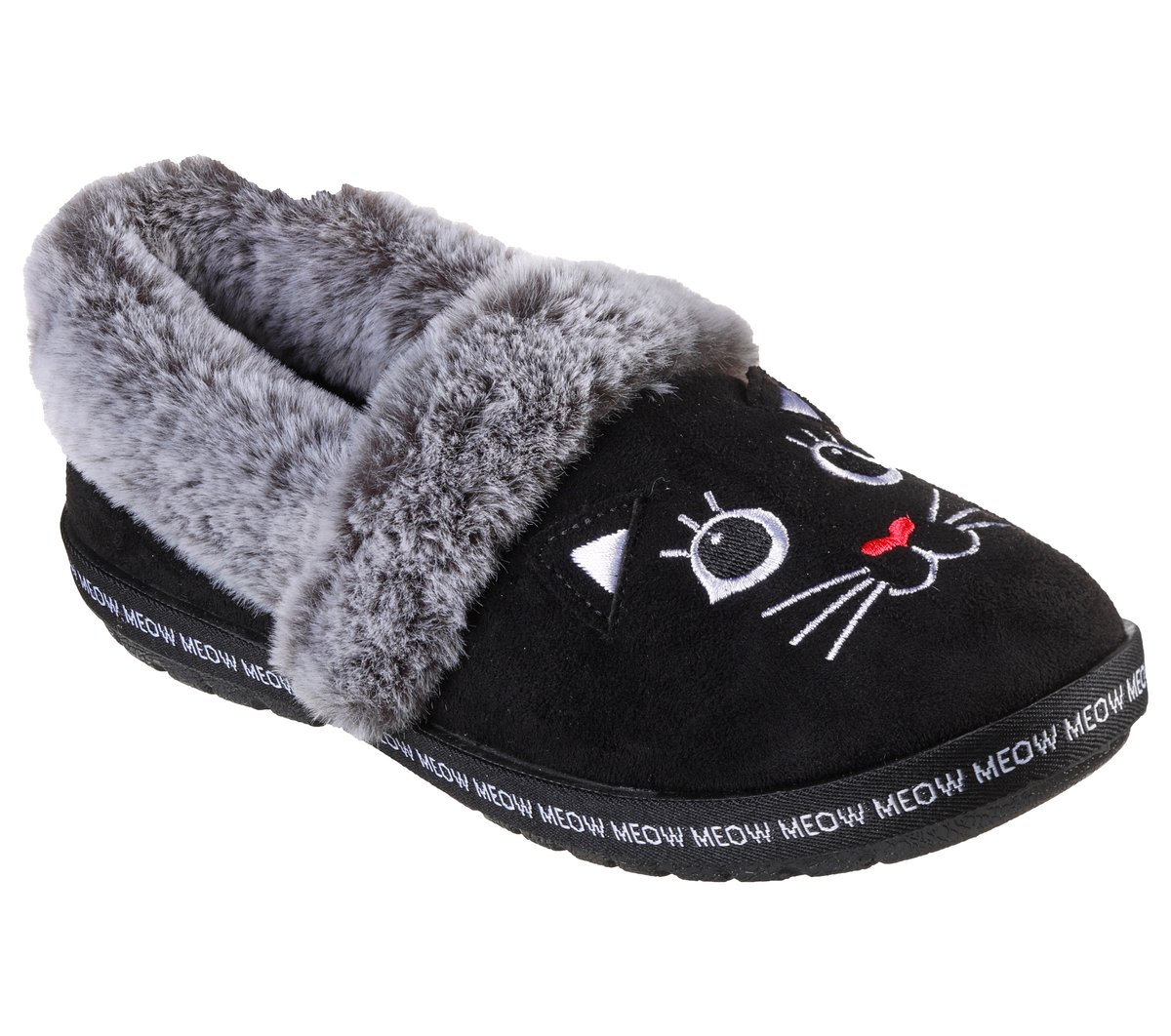 BOBS Too Cozy - Meow Pajamas — BLACK