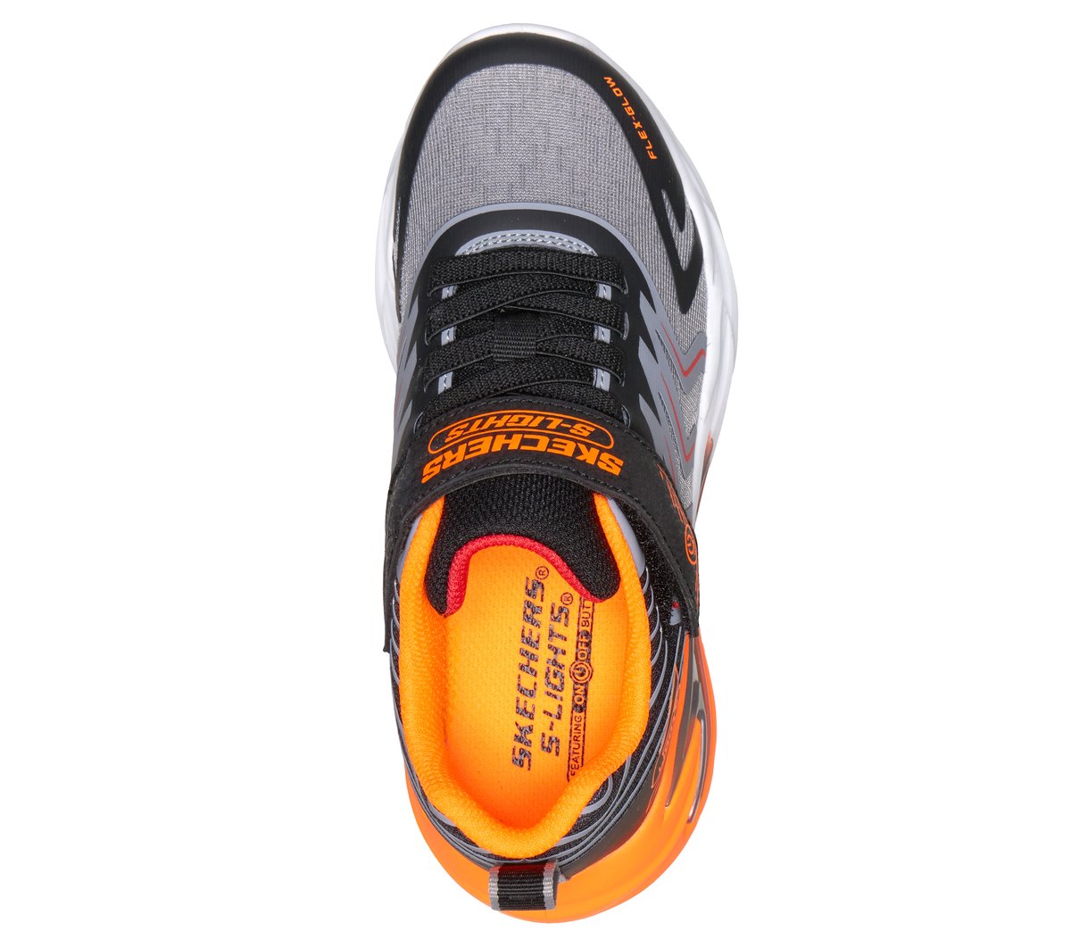 S-Lights: Flex-Glow Ultra - Prism-Pacer — BLACK / CHARCOAL