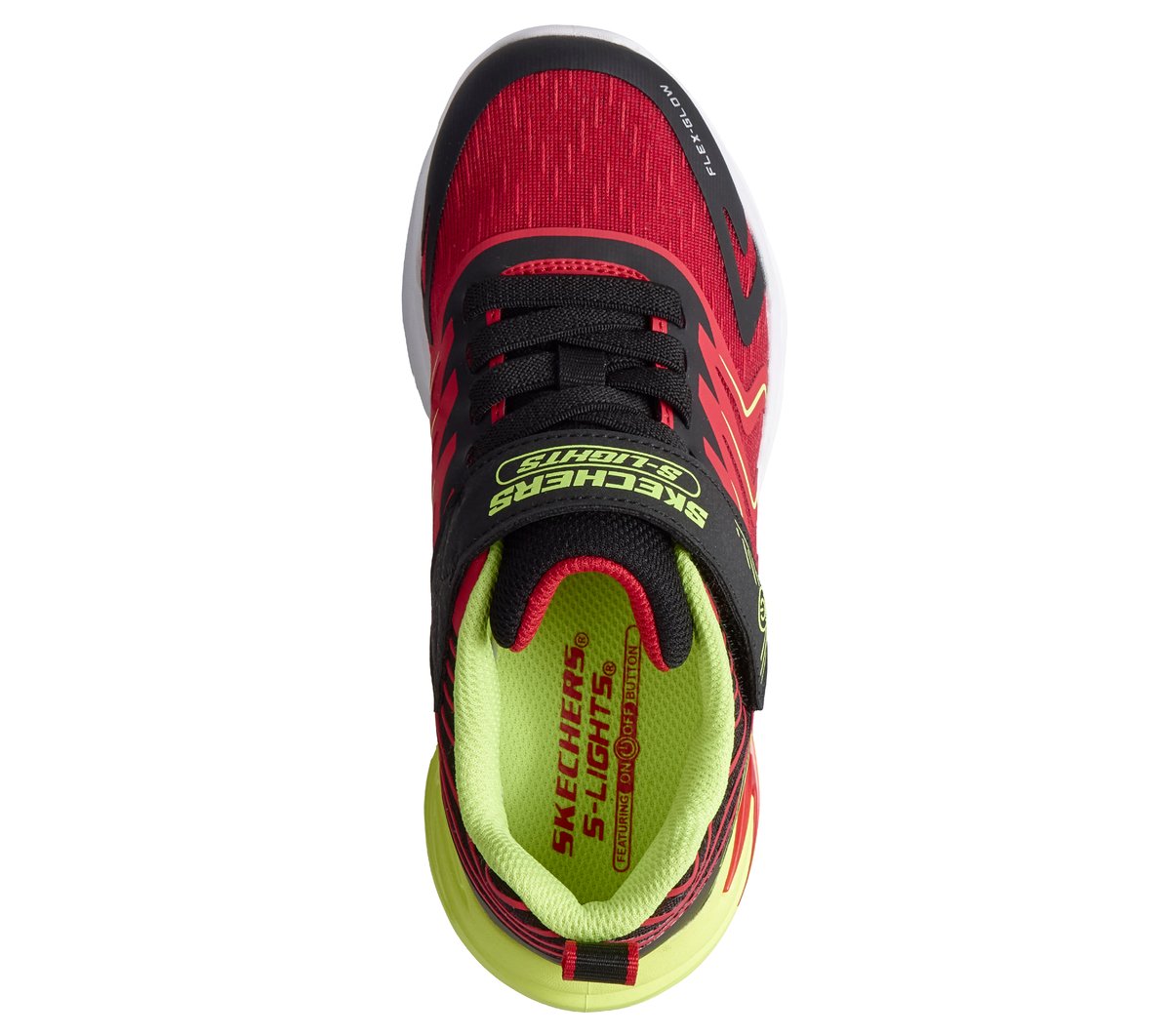 S-Lights: Flex-Glow Ultra - Prism-Pacer — BLACK / RED