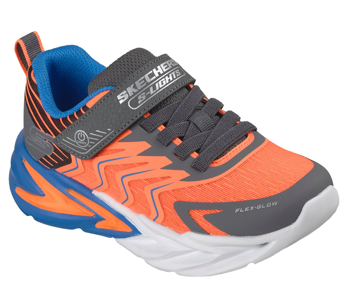 S-Lights: Flex-Glow Ultra - Prism-Pacer — CHARCOAL / ORANGE