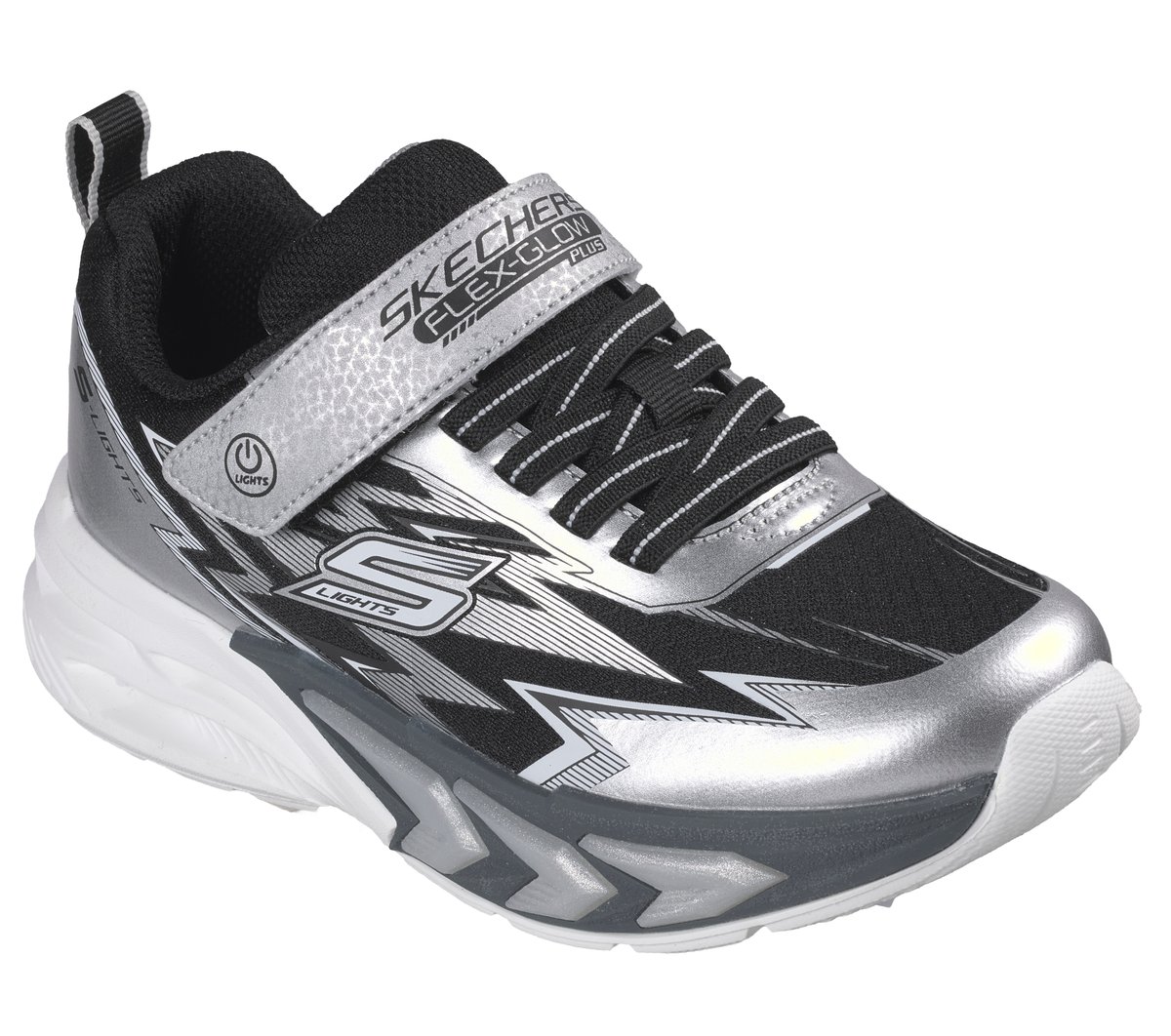 S-Lights: Flex-Glow Plus — BLACK / SILVER