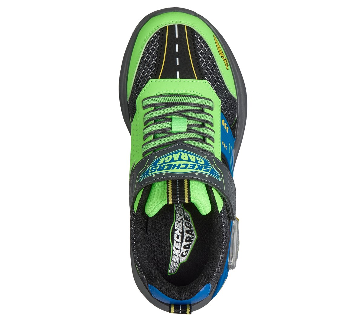 Skechers Garage — LIME / CHARCOAL