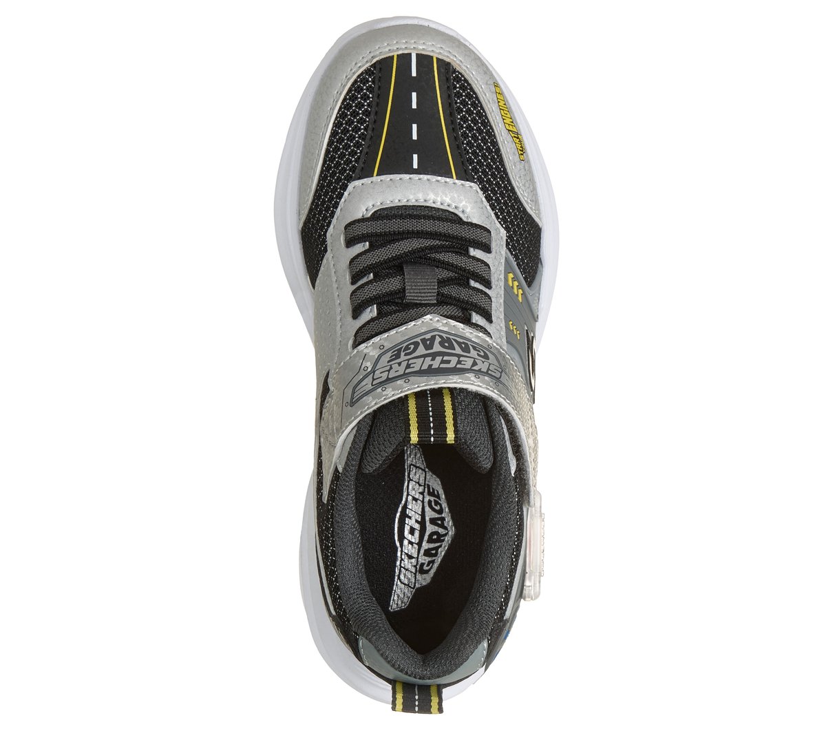Skechers Garage — SILVER / BLACK
