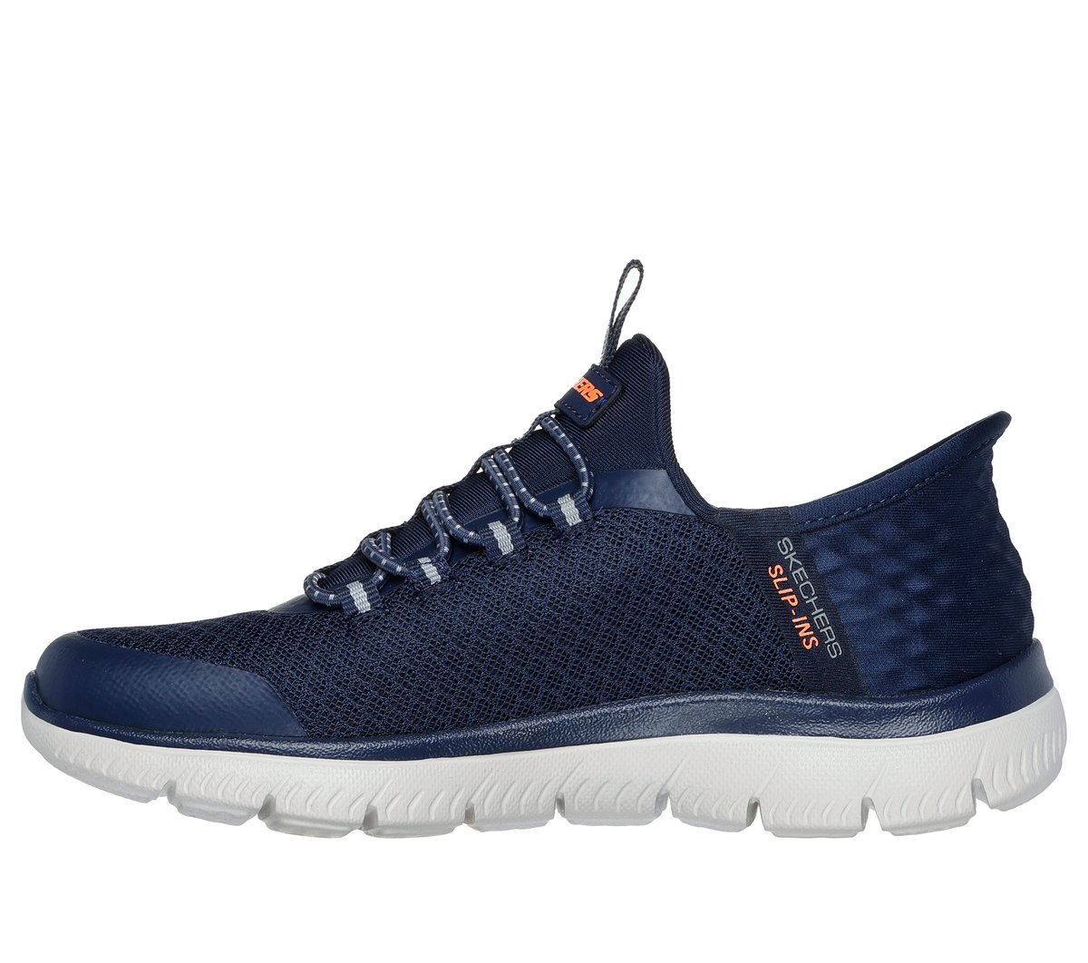 Skechers Slip-ins: Summits - High Range — NAVY / ORANGE