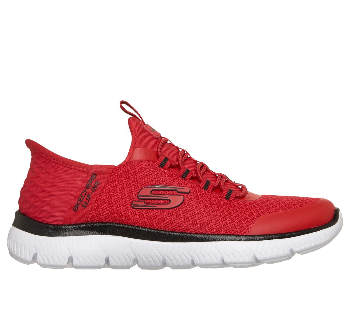 Skechers Slip-ins: Summits - High Range — RED / BLACK