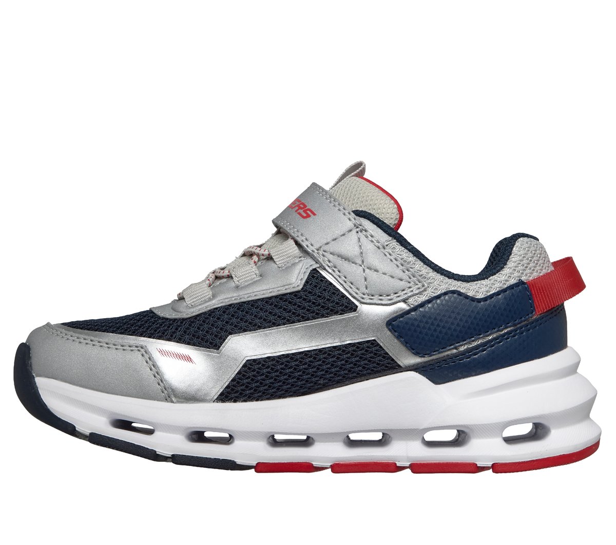 Glide-Step Plus - Flux-Blast — SILVER / NAVY