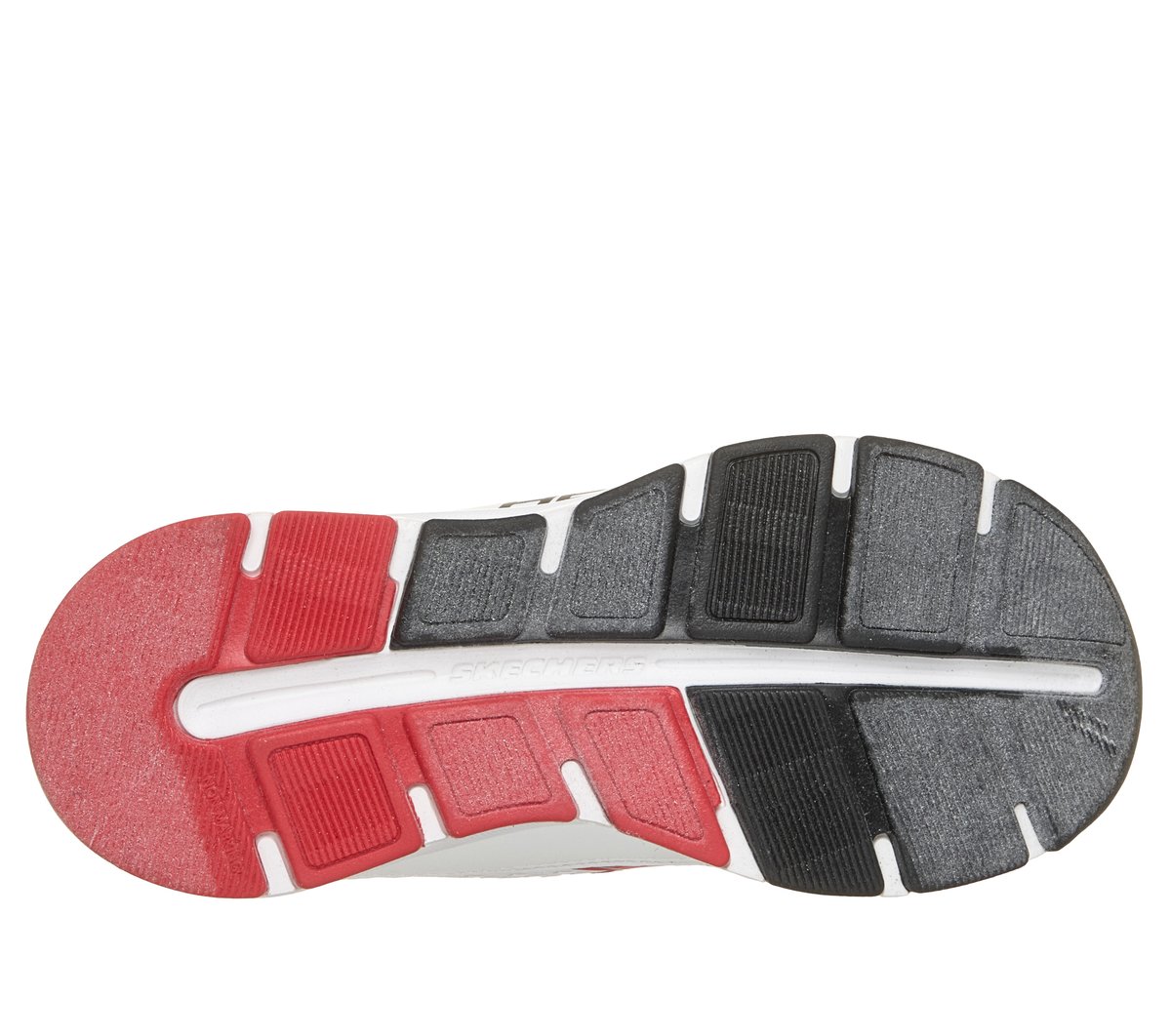 Skechers Slip-ins: Glide-Step Plus - Vista-Lane — WHT / BLACK / RED