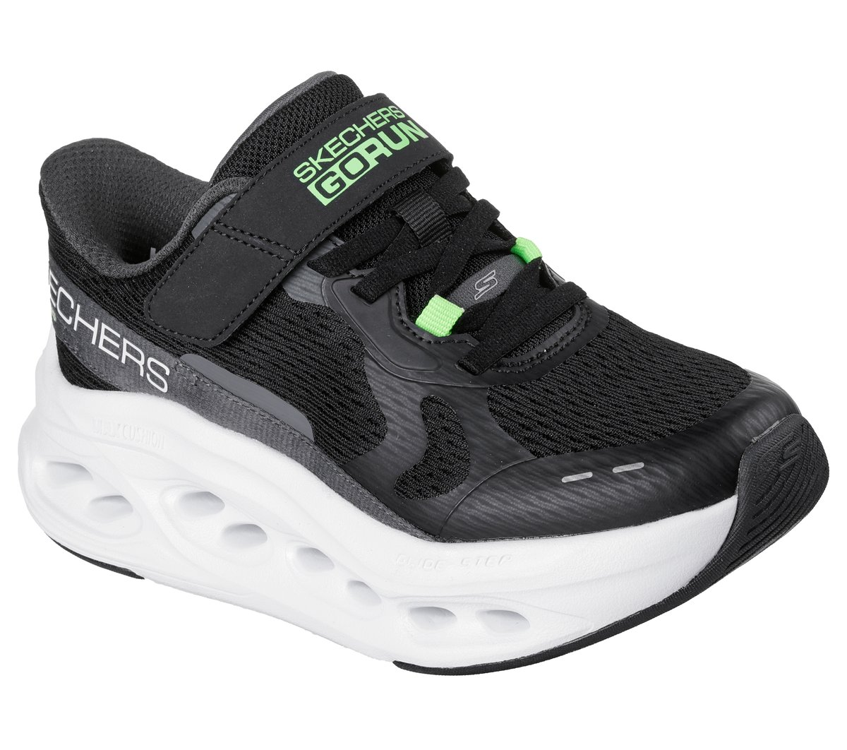 Skechers Slip-ins: Max Cushioning Glide-Step — BLACK