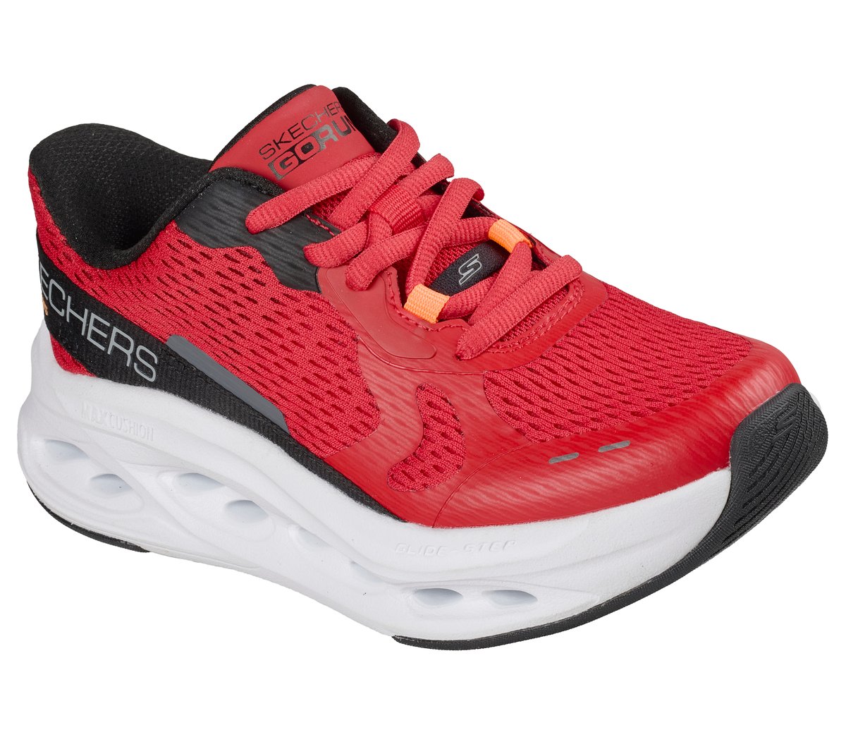 Skechers Slip-ins: Max Cushioning Glide-Step - Advert — RED / BLACK