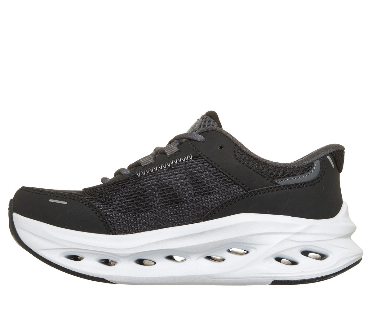 Skechers Slip-ins: Max Cushioning Glide-Step — BLACK / CHARCOAL