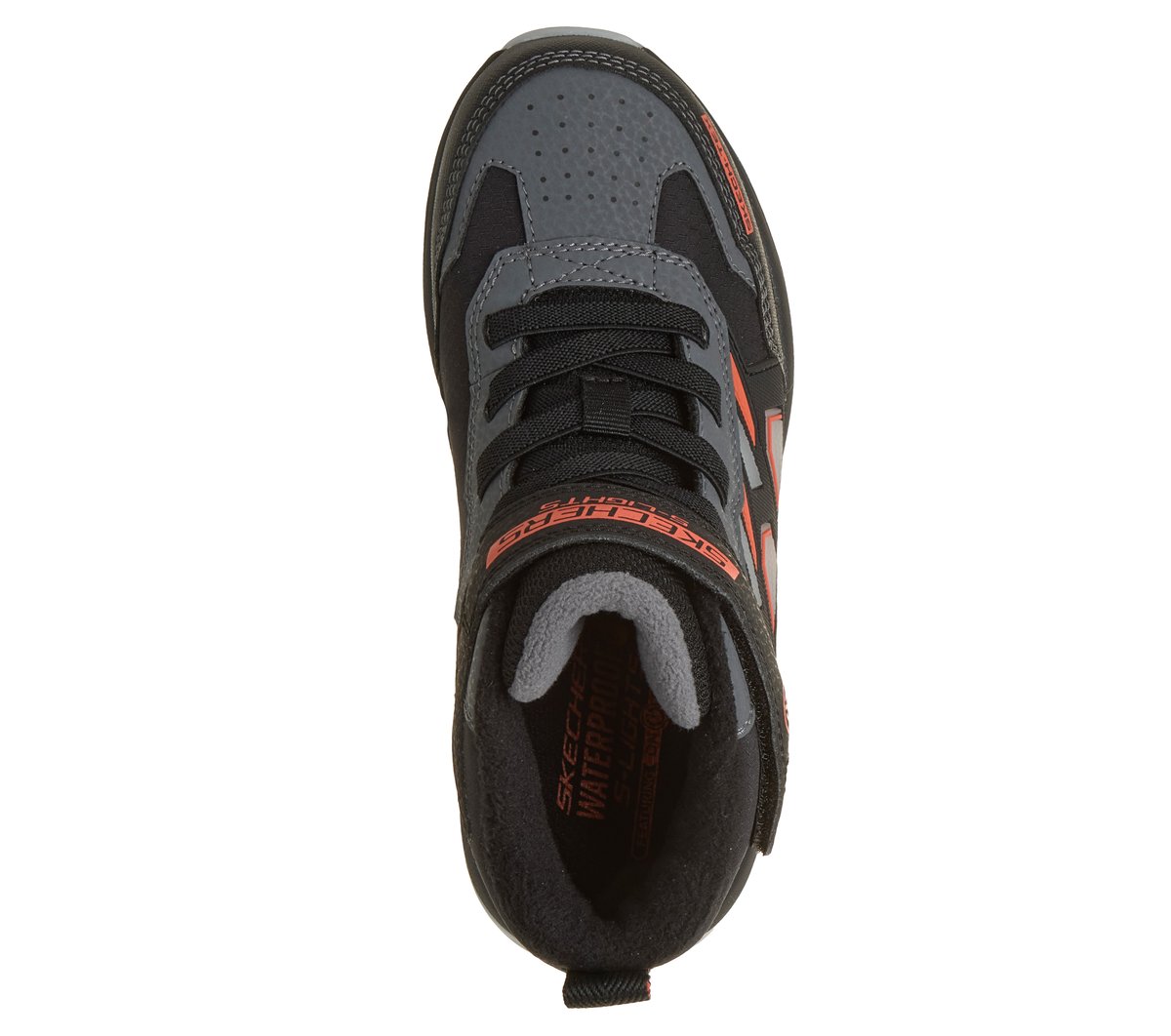 S-Lights Waterproof: Storm Blazer - Glow Trail — BLACK / CHARCOAL