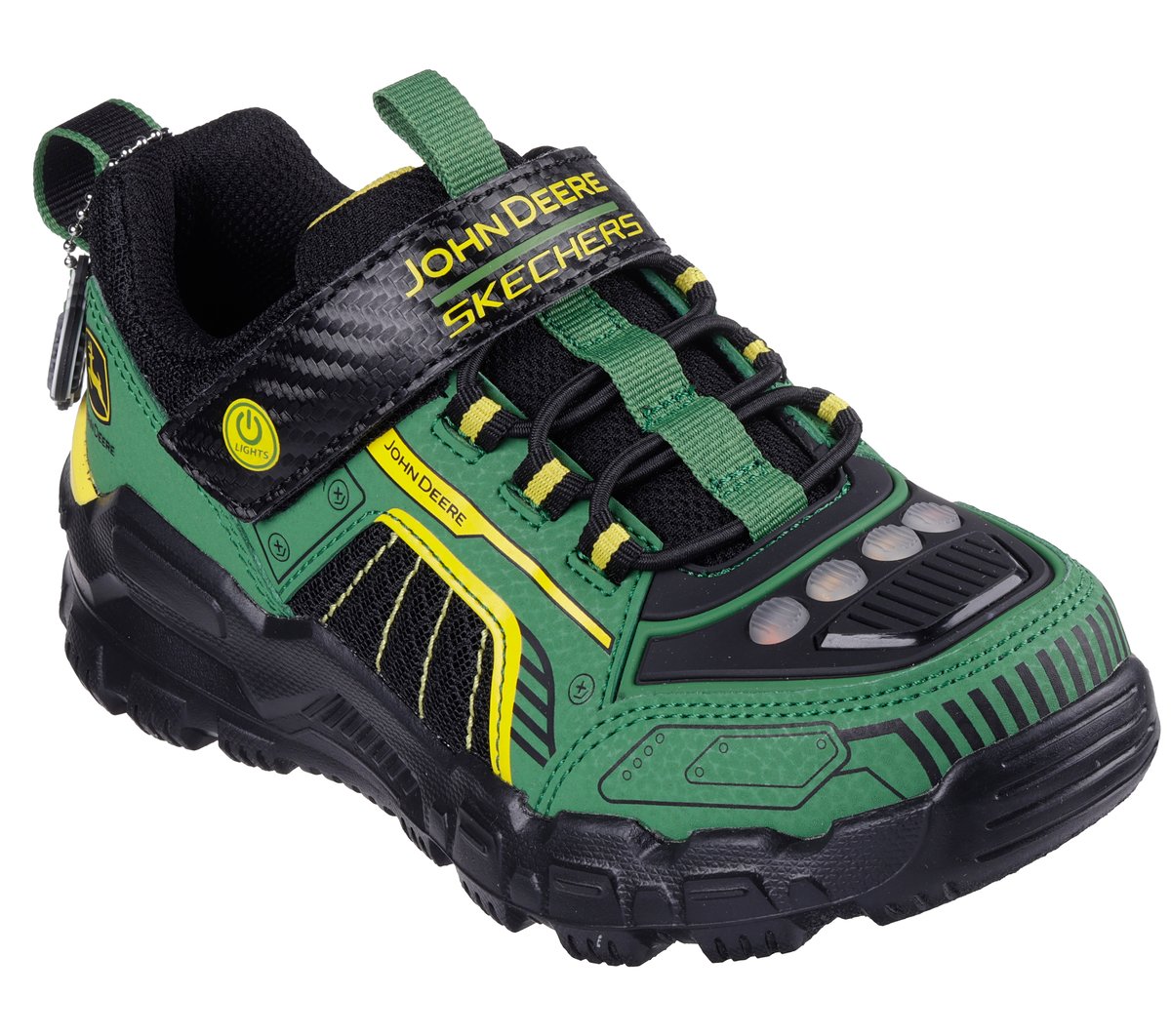 John Deere: Adventure Track - Rugged-Brights — GREEN / BLACK