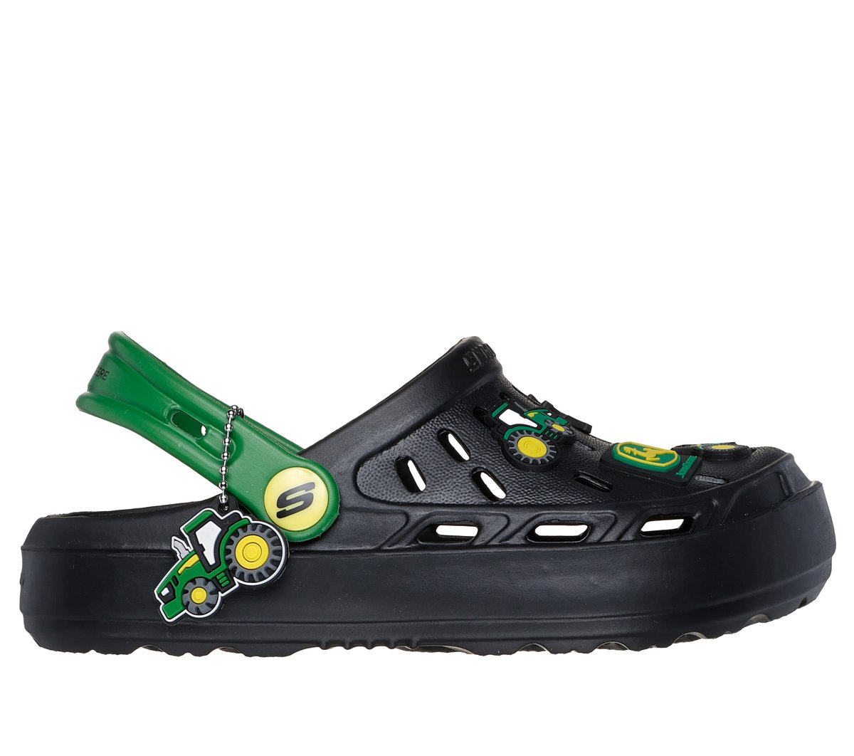 John Deere: Swifters - Tractor-Splash — BLACK / GREEN