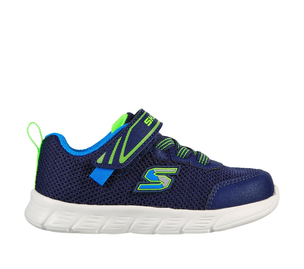 Comfy Flex - Mini Trainers — NAVY / LIME