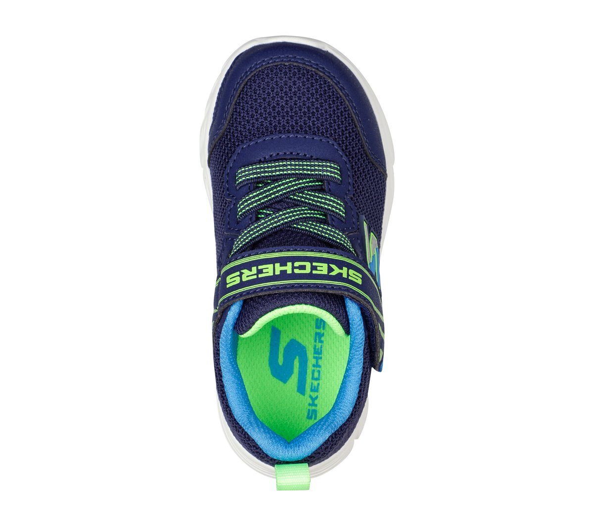 Comfy Flex - Mini Trainers — NAVY / LIME