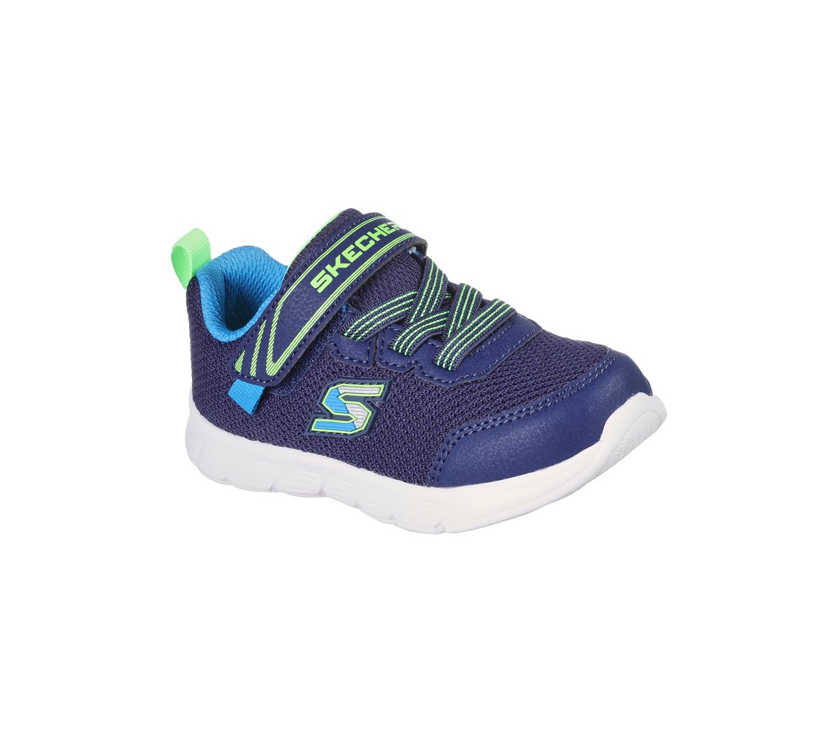 Comfy Flex - Mini Trainers — NAVY / LIME