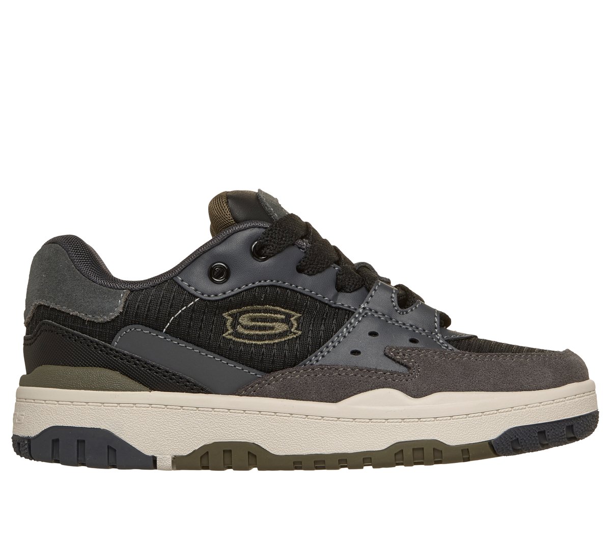 SKX-228 - Shadow Skate — CHARCOAL/BLACK