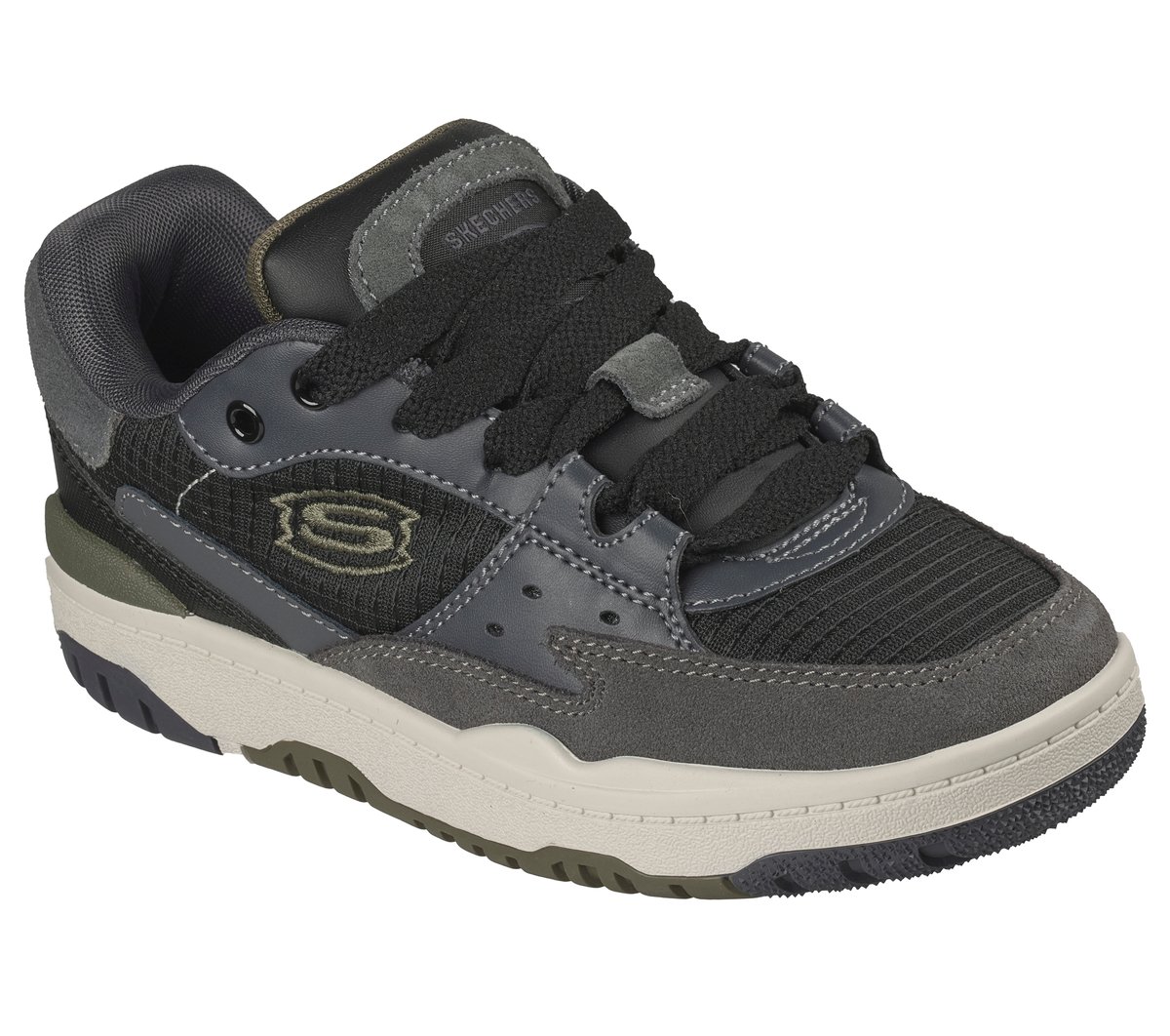SKX-228 - Shadow Skate — CHARCOAL/BLACK